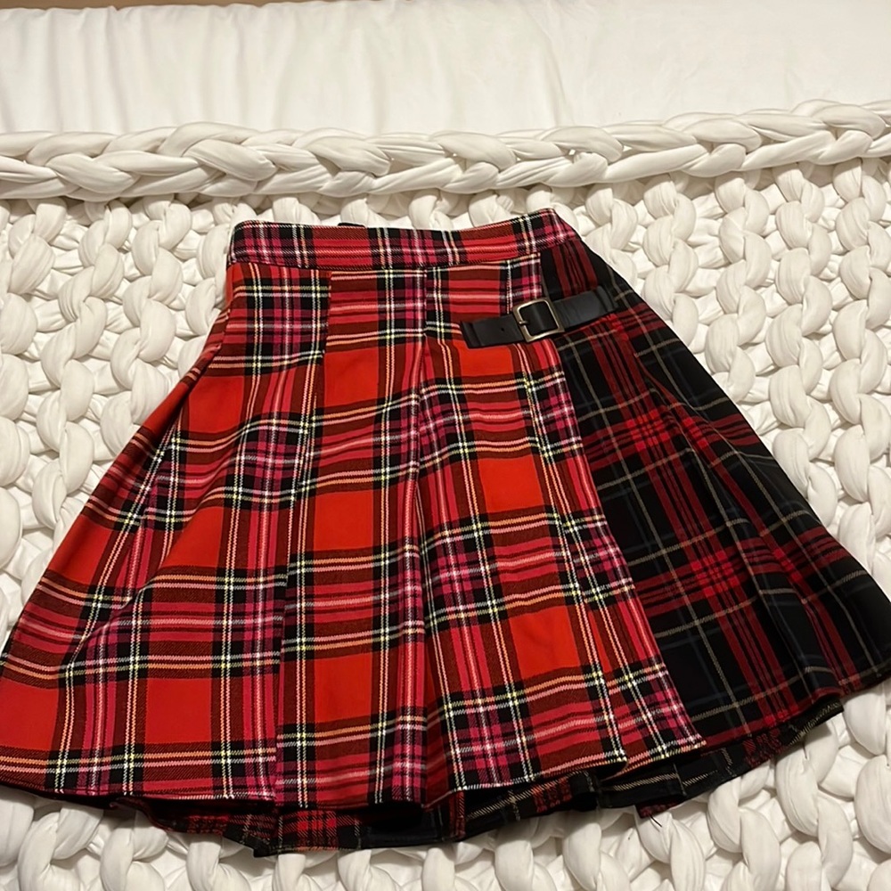 Zara plad skirt